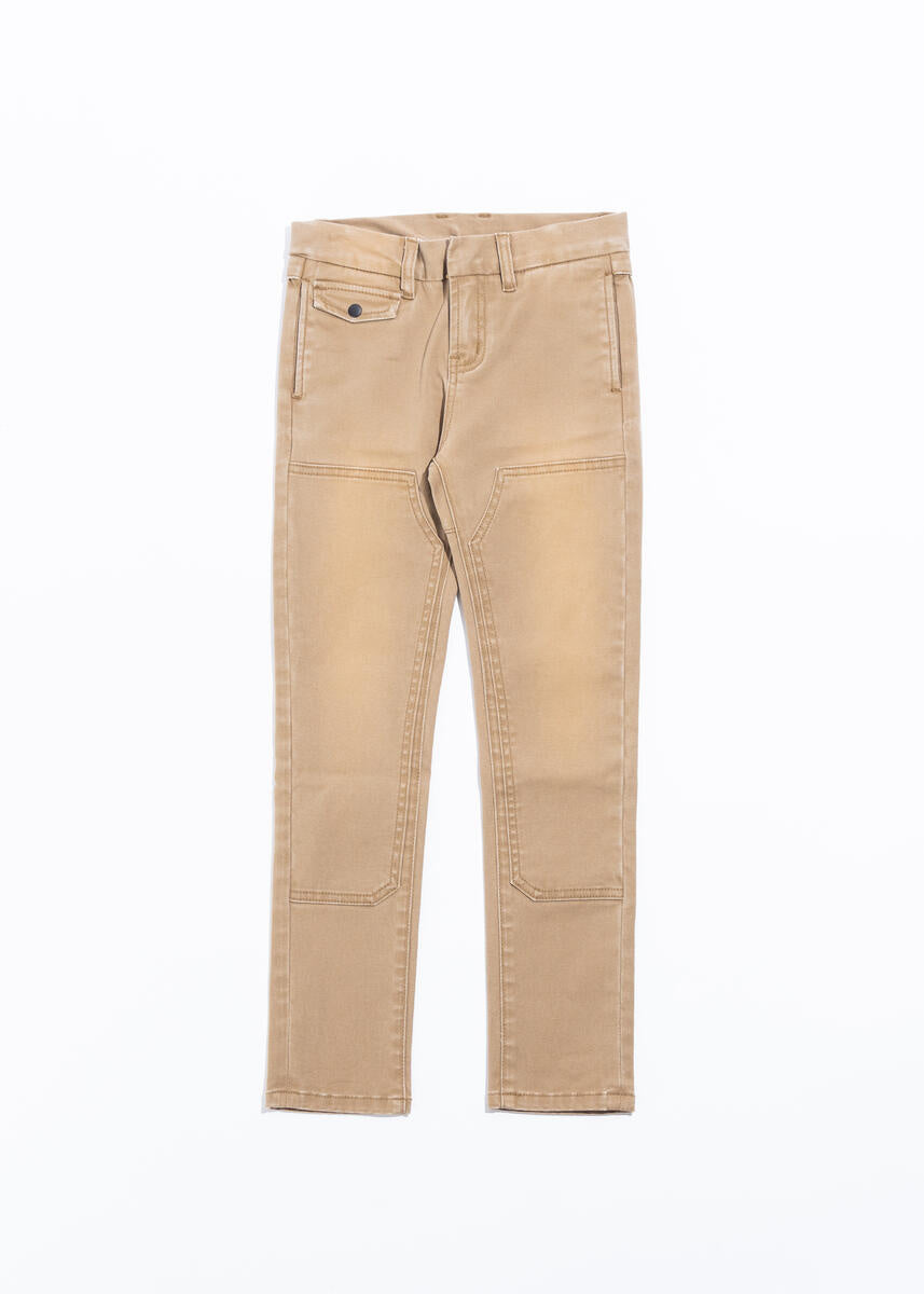Kids Haus Of JR Sandie Stacked Denim Pant