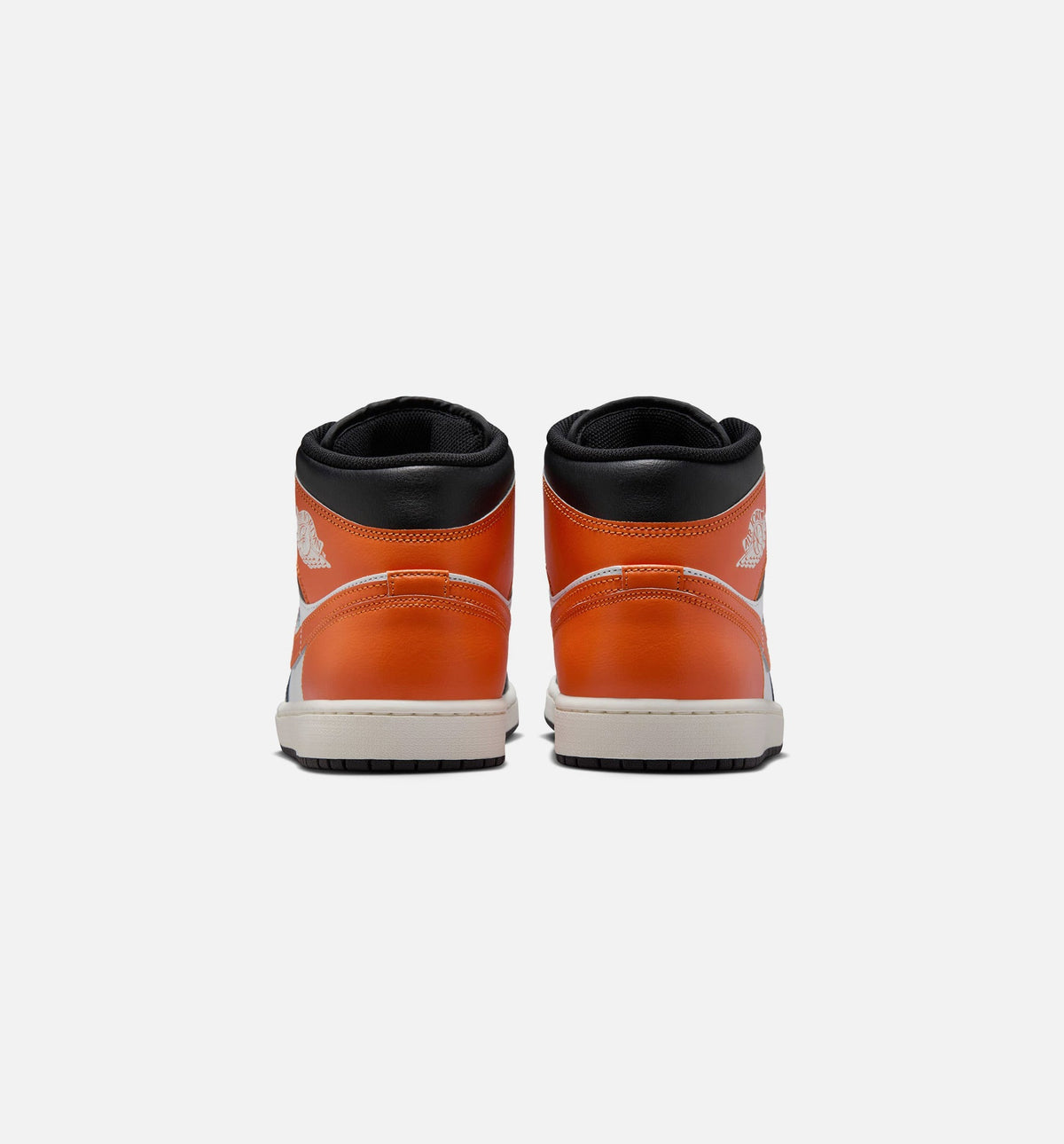 Air Jordan 1 Mid Men's Lifestyle Shoe – Starfish/White/Sail/Black
