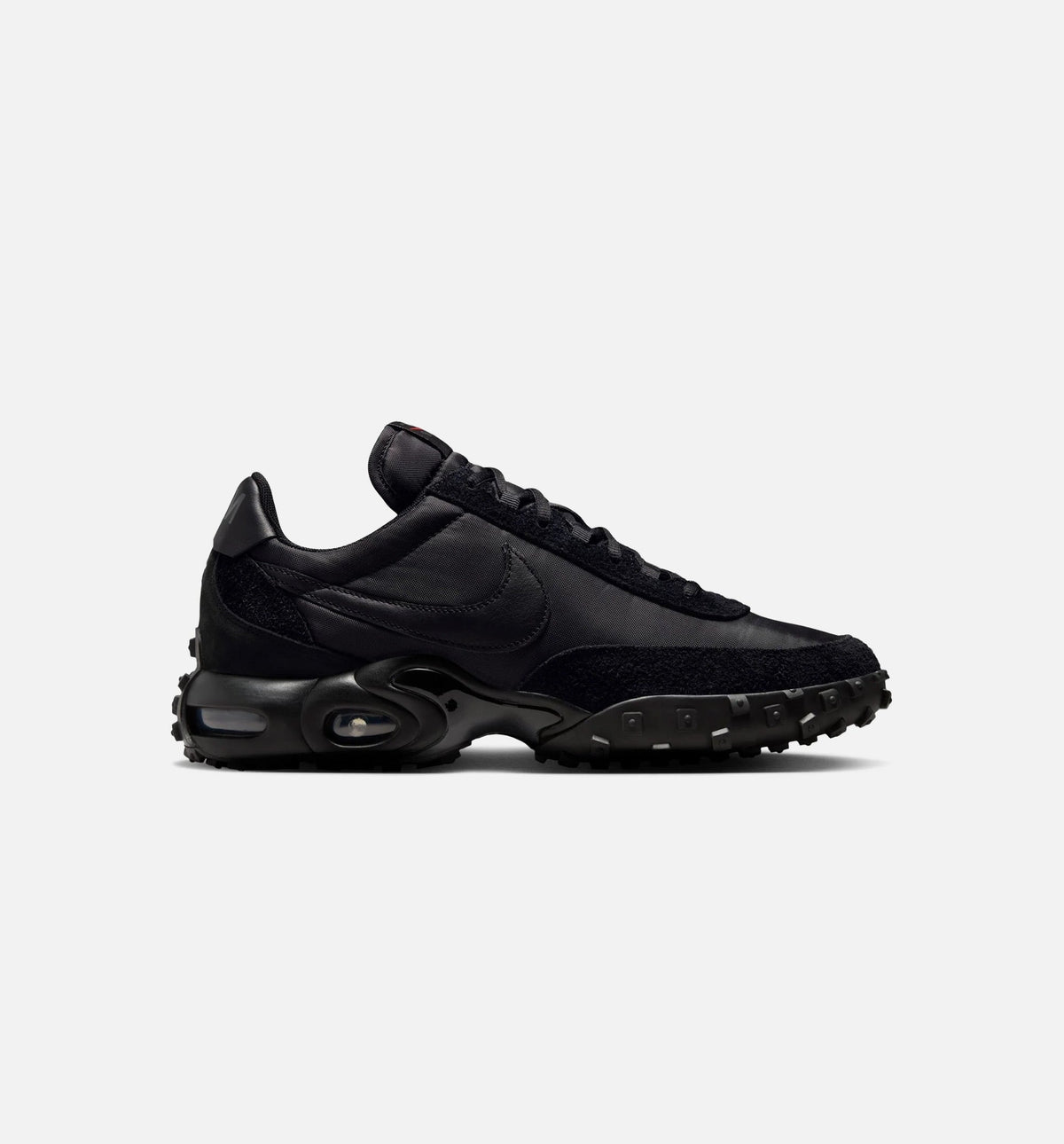 Nike Air Max Waffle Black and Anthracite Men's Shoes - Black