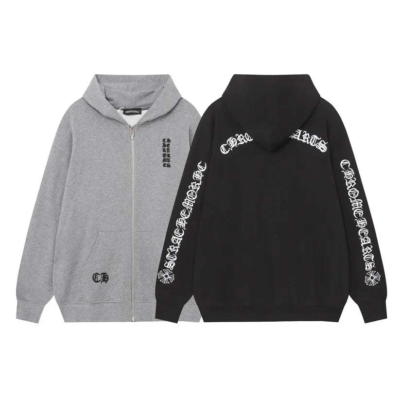 Chrome Hearts New Zip Up Hoodie 9811