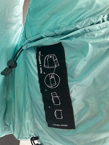 Canada Goose Mint Green Down Jacket