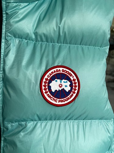 Canada Goose Mint Green Down Jacket