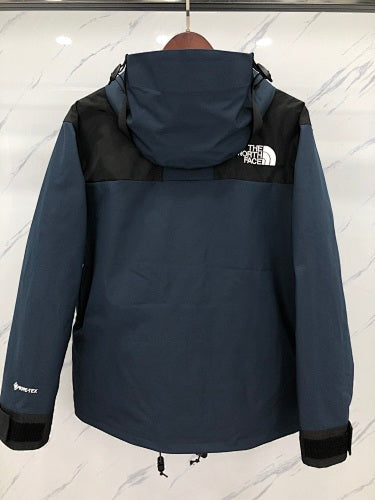The North Face Steel Blue Black GORE-TEX Mountain Jacket Waterproof Shell