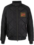 Barbour logo-patch quilted jacket