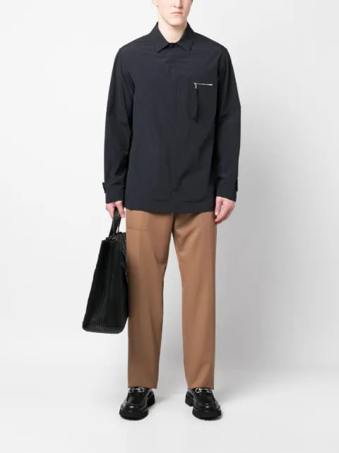 FENDI zip-pocket shirt jacket