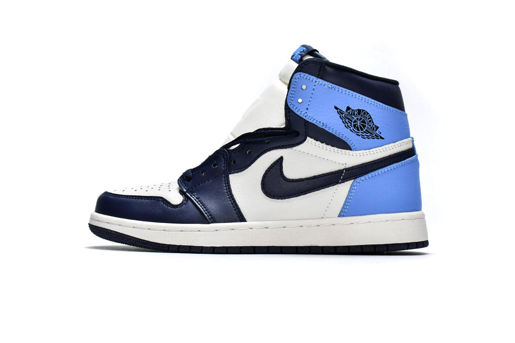 Jordan 1 Obsidian UNC Reps Sneaker 555088-140