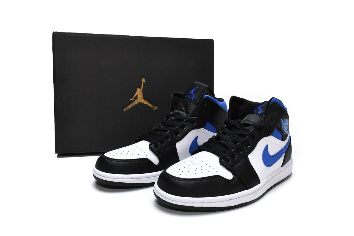 Air Jordan 1 Mid Racer Blue Reps Sneaker 554724-140