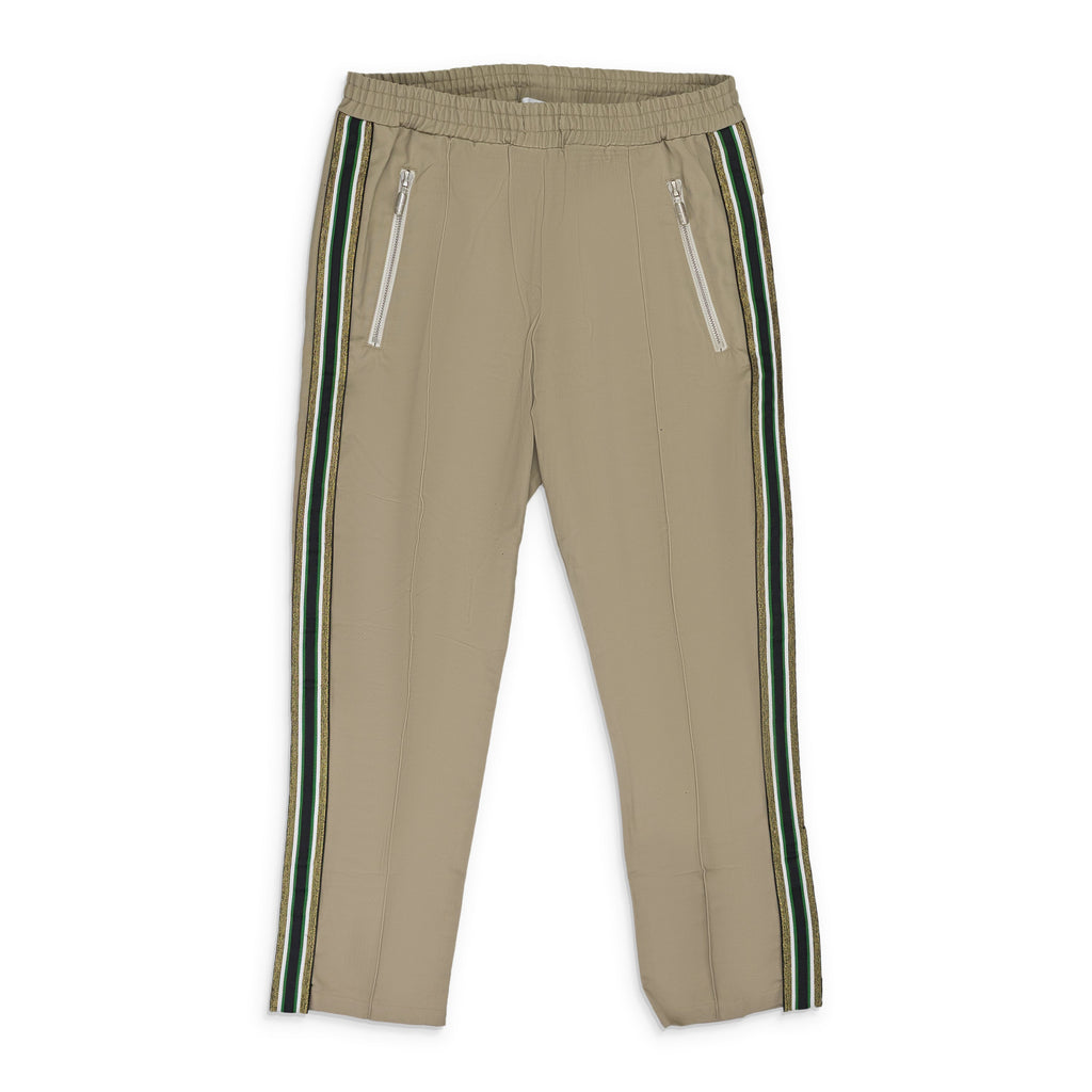 Beige Traxedo Pants