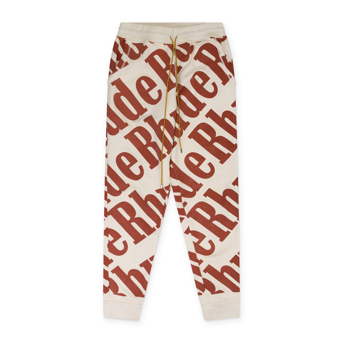 Cream All Over Sweatpants