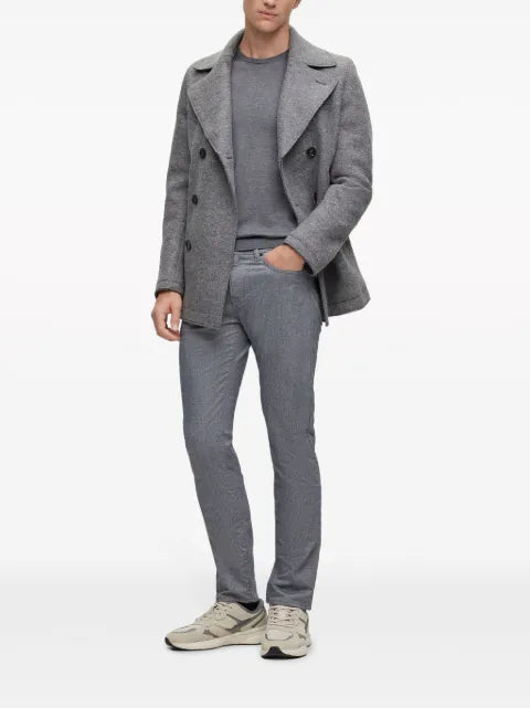 BOSS crew-neck long-sleeve jumper