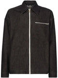 Dolce & Gabbana logo-print cotton jacket