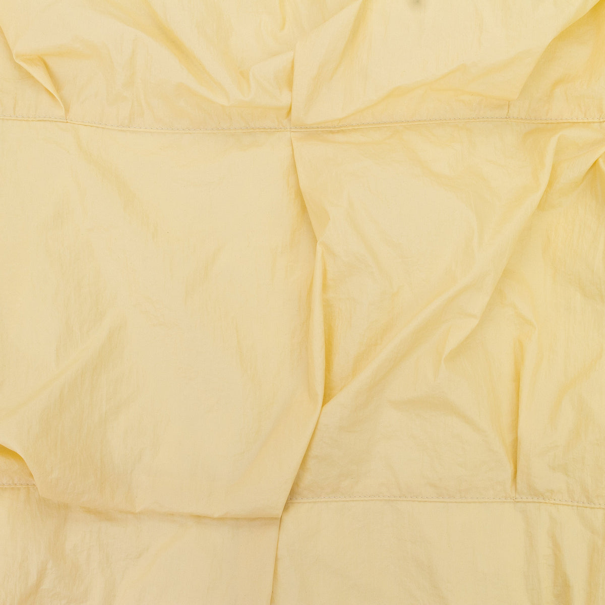 CREAM NYLON ZIP UP JACKET