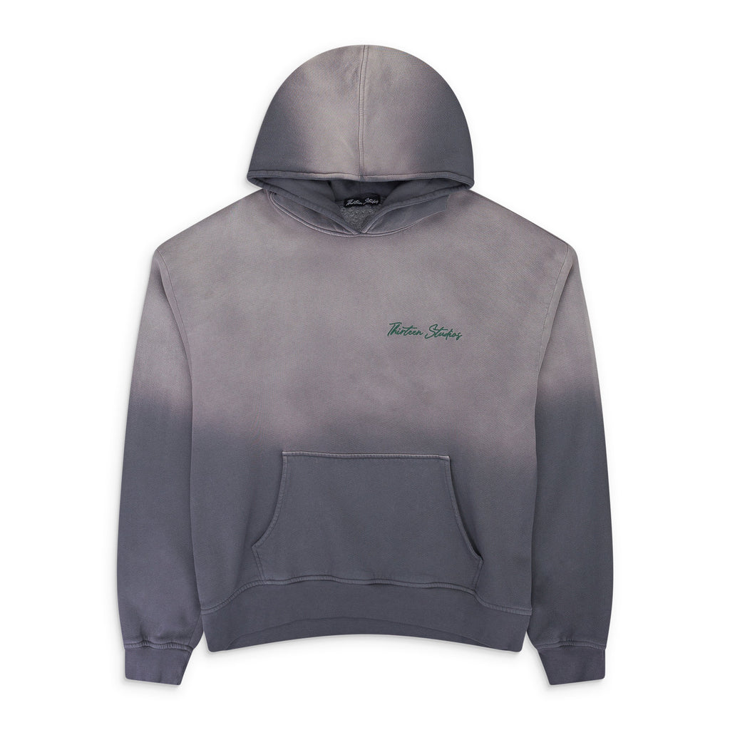 GREY LOGO HOODIE