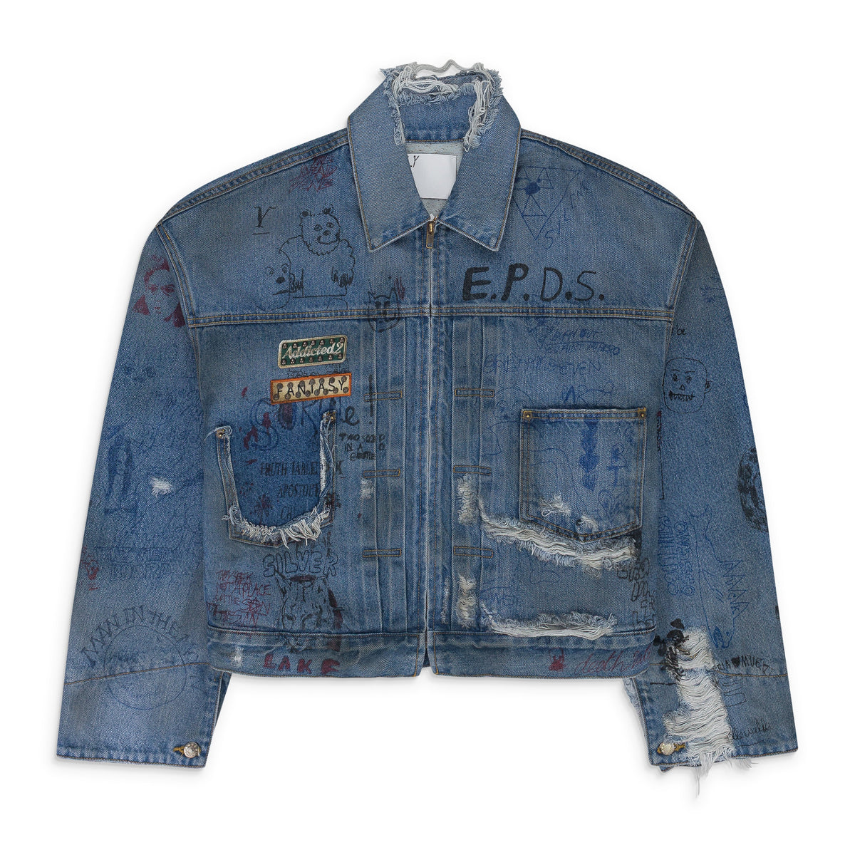 INDIGO UR FANTASY DENIM JACKET