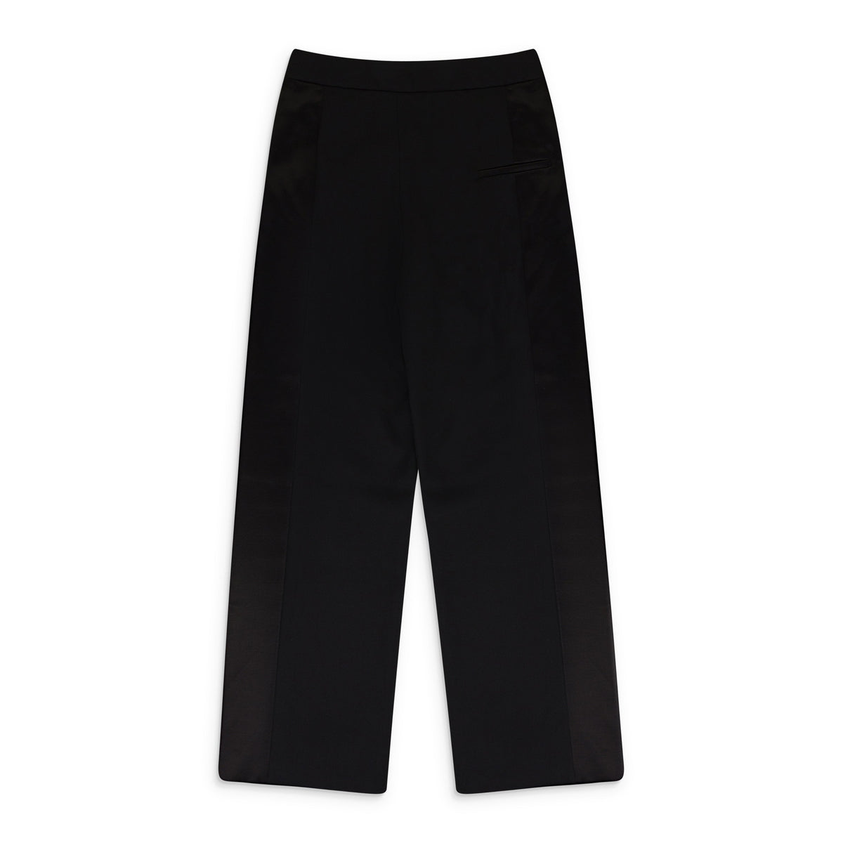 BLACK CIGARETTE STRAIGHT-FIT PANT