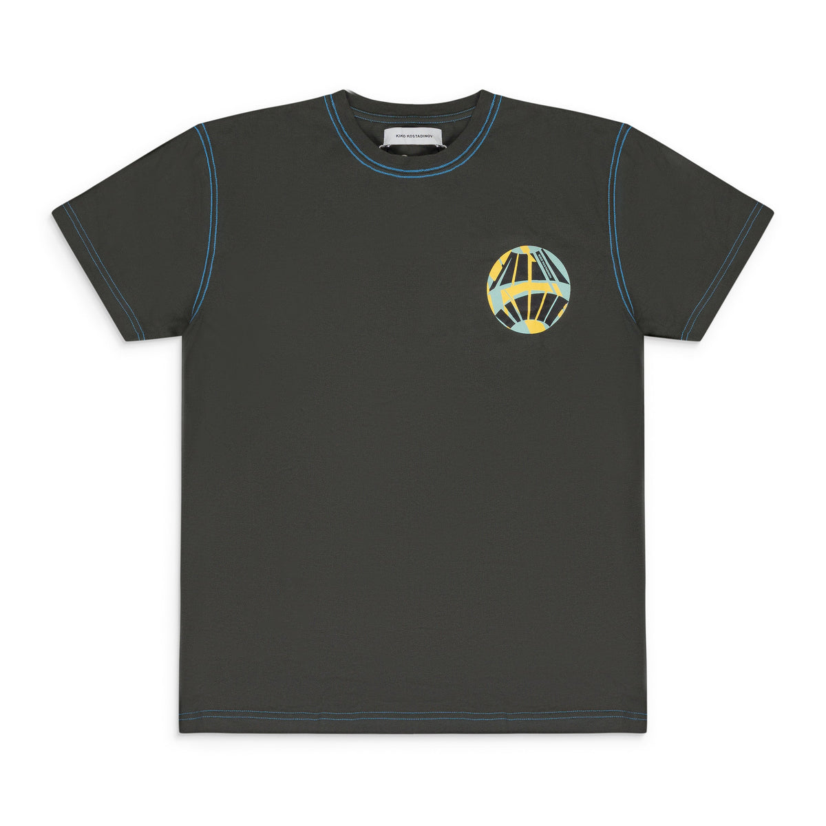 BROWN MUD TULCEA GRAPHIC T-SHIRT