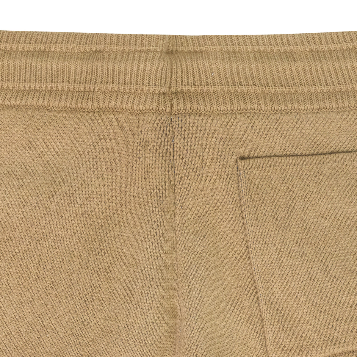IVORY SCRIPT LOGO KNIT SHORTS