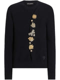 Dolce & Gabbana brooch-detail jumper