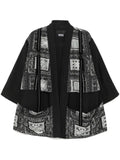 Mostly Heard Rarely Seen Fisherman Kimono jacket