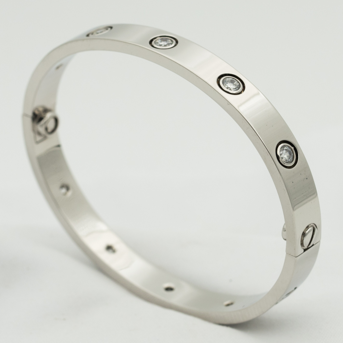 CARTIER LOVE BRACELET 6.1MM 10 DIAMONDS
