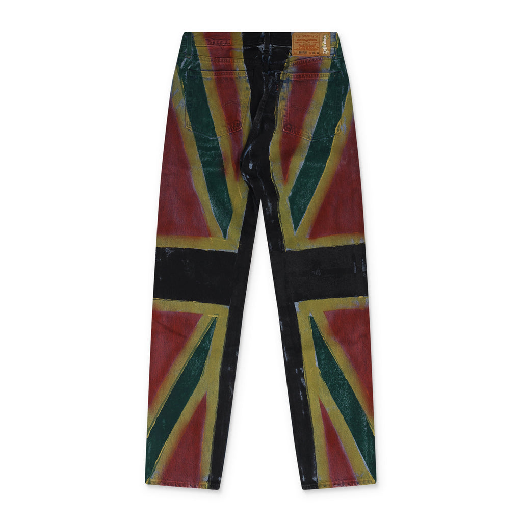 Blue Union Jack 501 Jeans