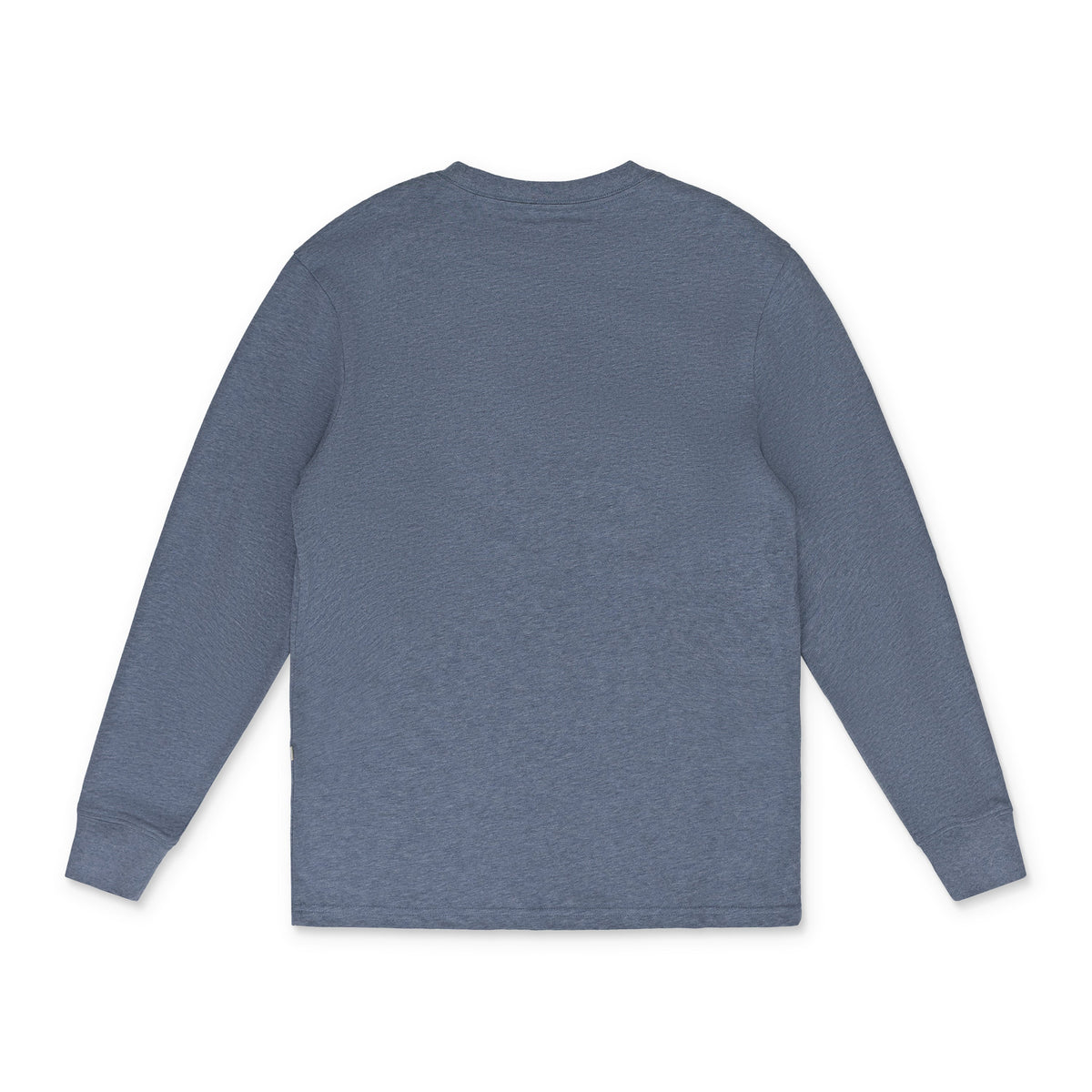 Blue LS Melange Uniform Tee