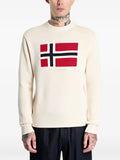 Napapijri flag-embellishment sweater