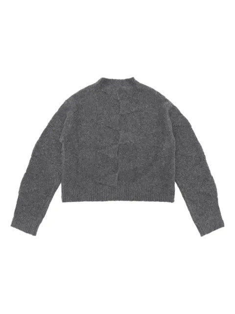 HELIOT EMIL merino wool blend cropped sweater