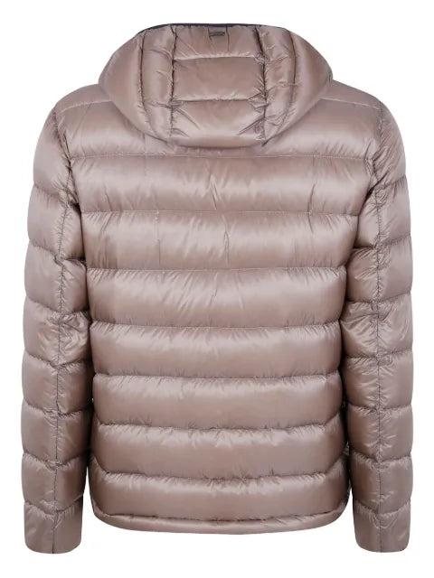 Herno hooded zip padded jacket