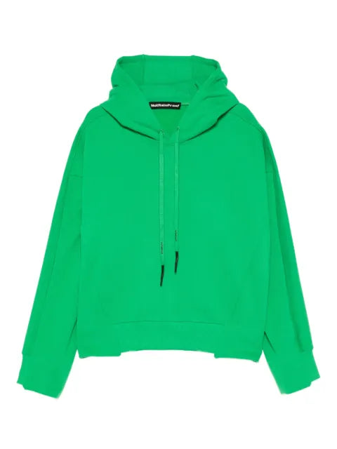 NotRainProof drop-shoulder hoodie