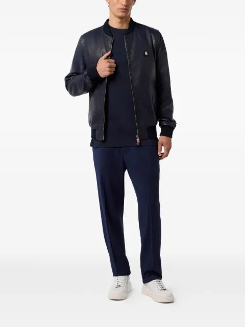 Billionaire zip-up bomber jacket