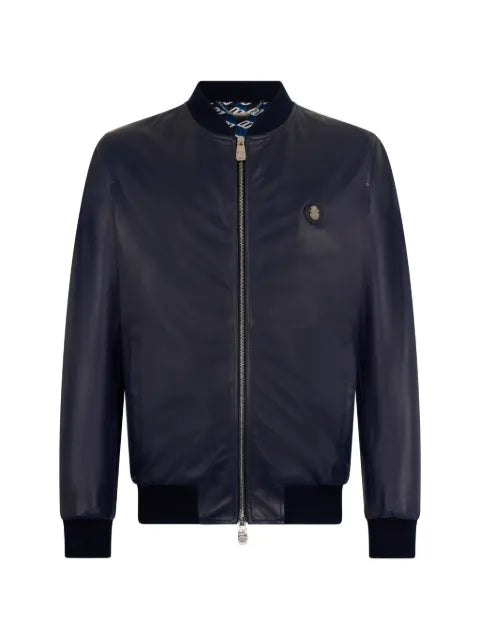 Billionaire zip-up bomber jacket