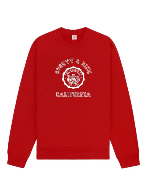 Sporty & Rich graphic print sweatshirt