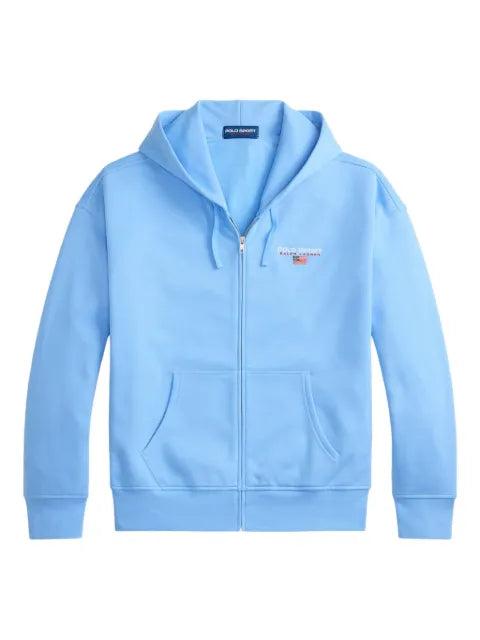 Polo Ralph Lauren logo-detail zip-up hoodie