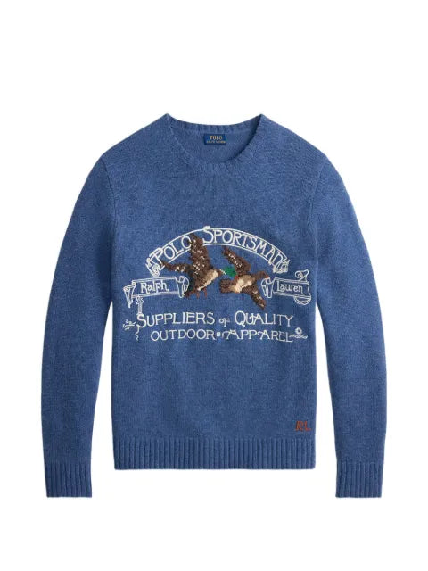 Polo Ralph Lauren intarsia sweater with Logo