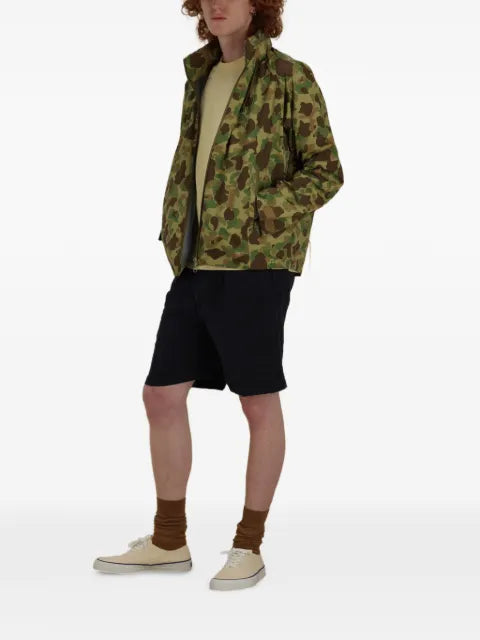Fortela zip fastening hooded jacket