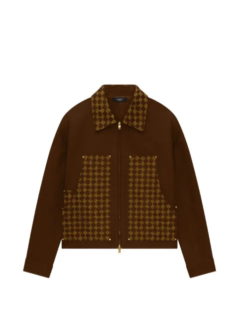 AMIRI MA Quad jacquard work jacket