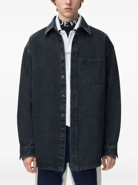 LOEWE Anagram overshirt in denim