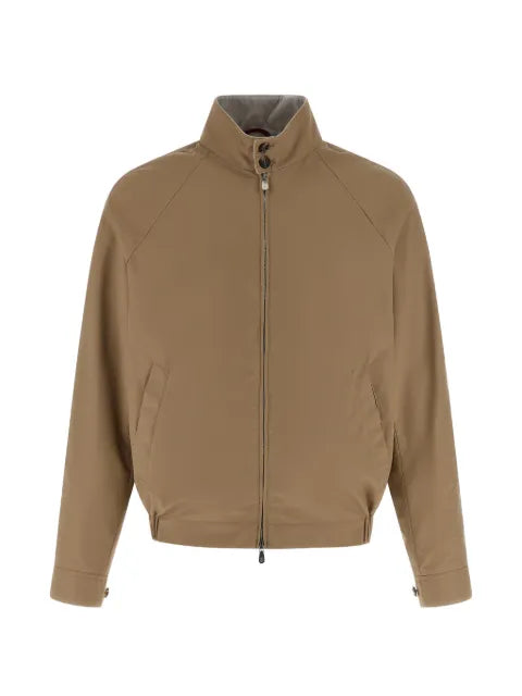 Brunello Cucinelli standing-collar jacket