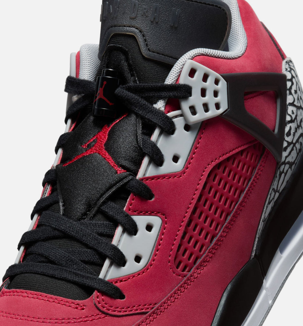 Spizike Low Toro Men's Sneakers - Gym Red / Black / Wolf Grey