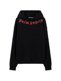 Palm Angels neck logo hoodie
