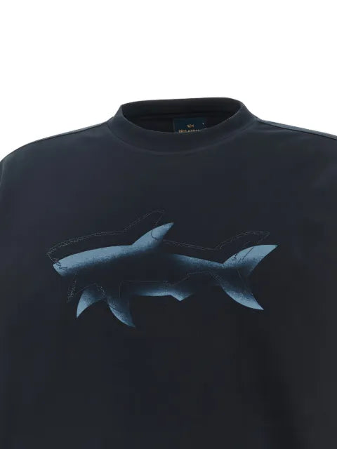 Paul & Shark shark print sweatshirt