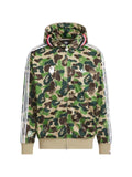 adidas x BAPE Shark camouflage-print hoodie