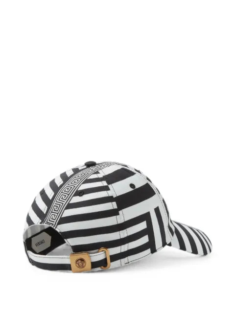 Versace Greca printed baseball cap