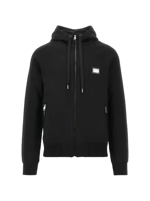 Dolce & Gabbana hooded zip-up sweatshirt