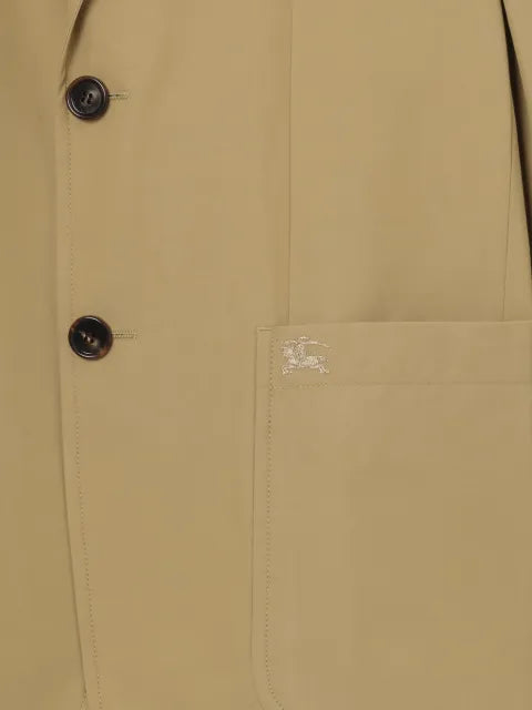 Burberry technical cotton tailored jacket
