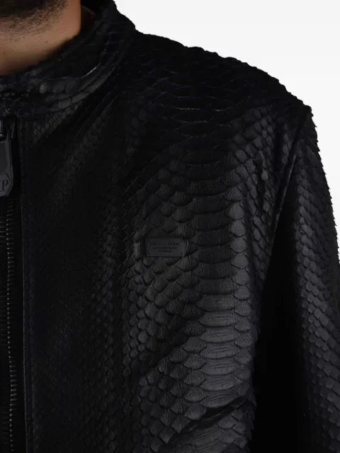 Philipp Plein zip biker jacket