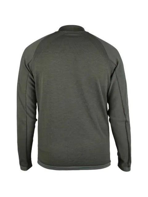 Stone Island fine-knit half-zip sweater