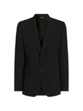 Dolce & Gabbana Martini light single-breasted pinstripe wool jacket