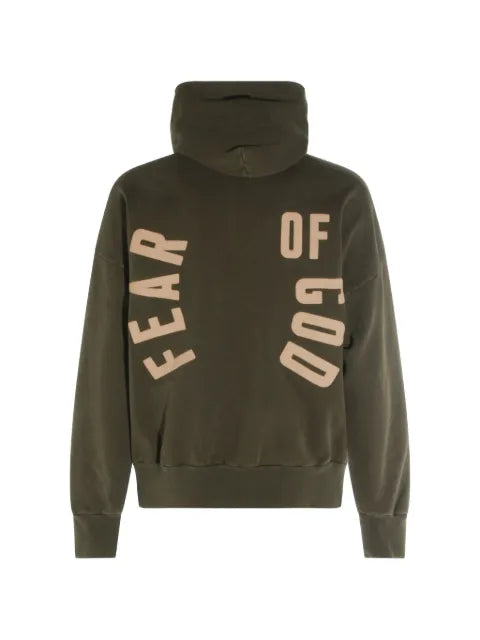 Fear Of God logo-print hoodie